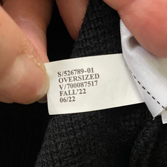 Banana Republic Black Knit Cotton Blend Sweater Coat Jacket-XXS - Picture 12 of 13